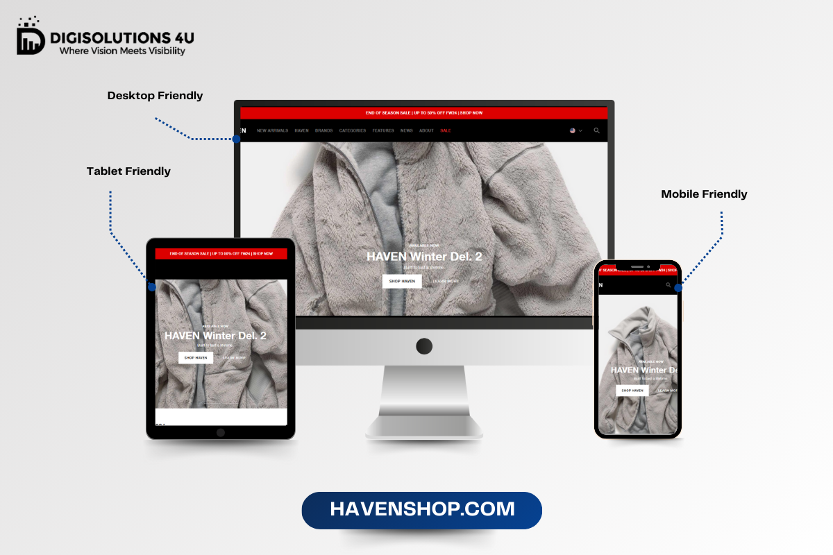 Haven Shop Shopify store